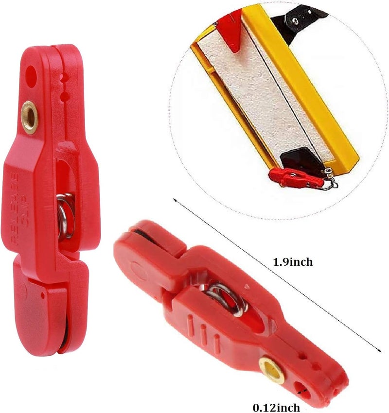 KACOMACO Heavy Tension Snap Release Clips for Weight Planer Board Kites Downrigger Trolling Fishing - Image 3